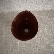 Dahlmann vase in copper, mid-century modern Scandinavian from the 50s/60s.