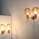 Pair of wall lamp by Hans-Agne Jakobsson for Markaryd, Sweden