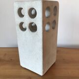 Stone sculpture lamp by Albert Tormos, circa 1970.