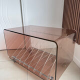 Table basse/meuble vinyles M. Dumas Roche Bobois vintage