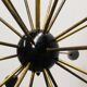 Sputnik chandelier 24 arms black