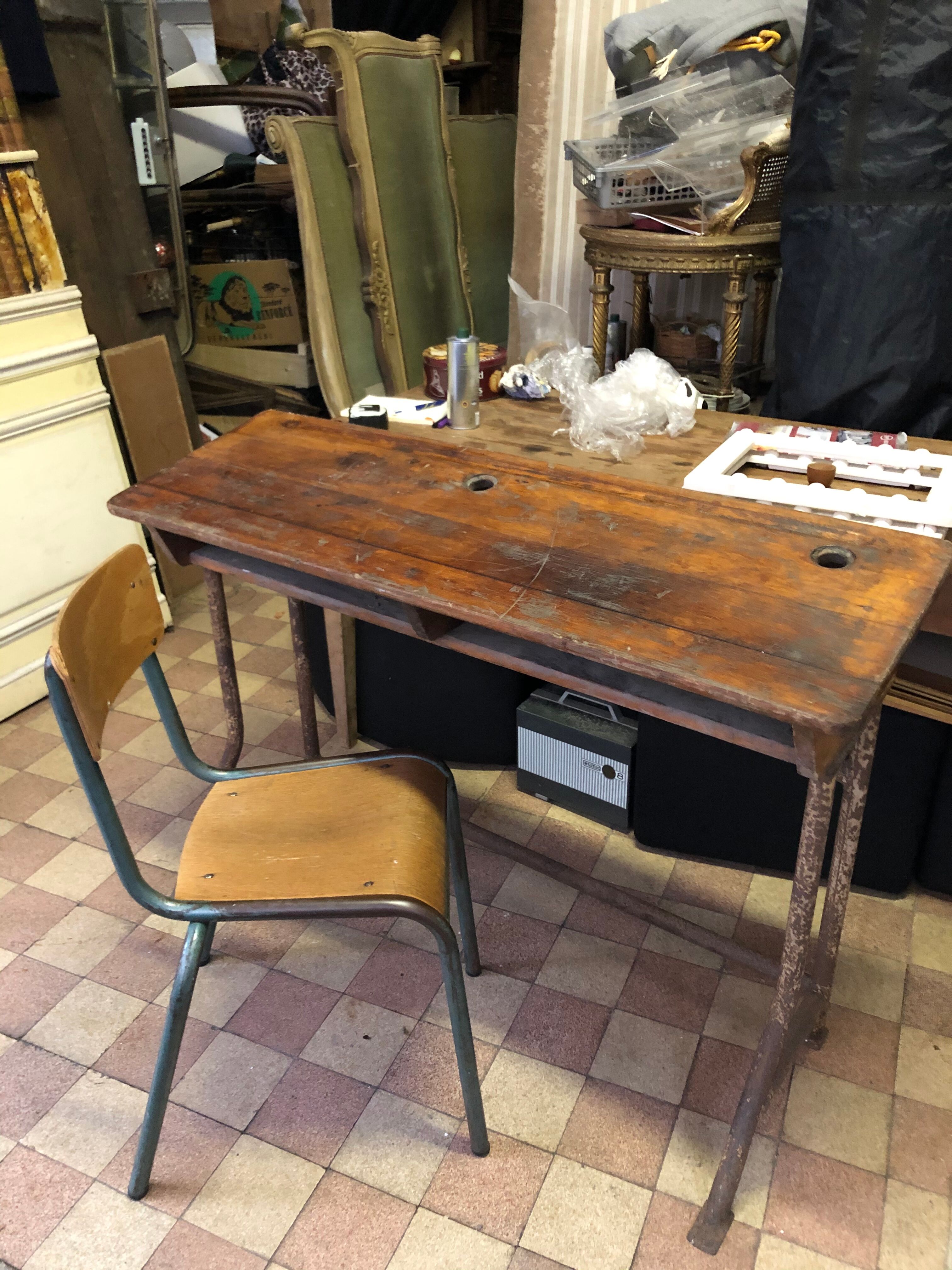 Schoolboy's desk