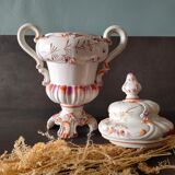 Vase in italian porcelain