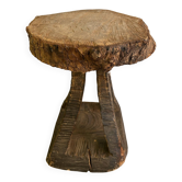 Brutalist chalet stool