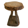 Tabouret brutaliste de chalet 