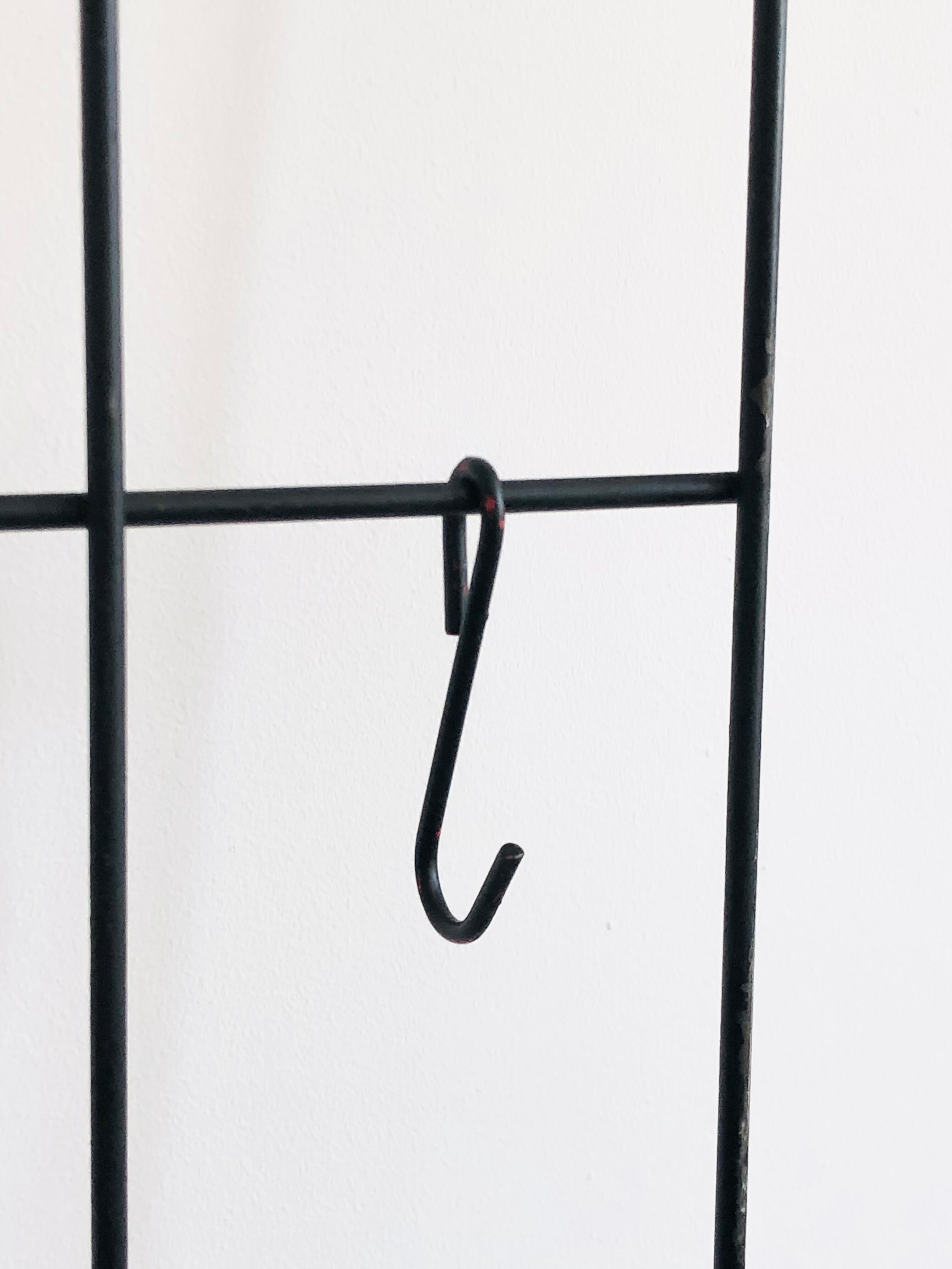 Wall rack by Karl Fichtel for Drahtwerke Erlau A.G.Aalen, Germany 50s