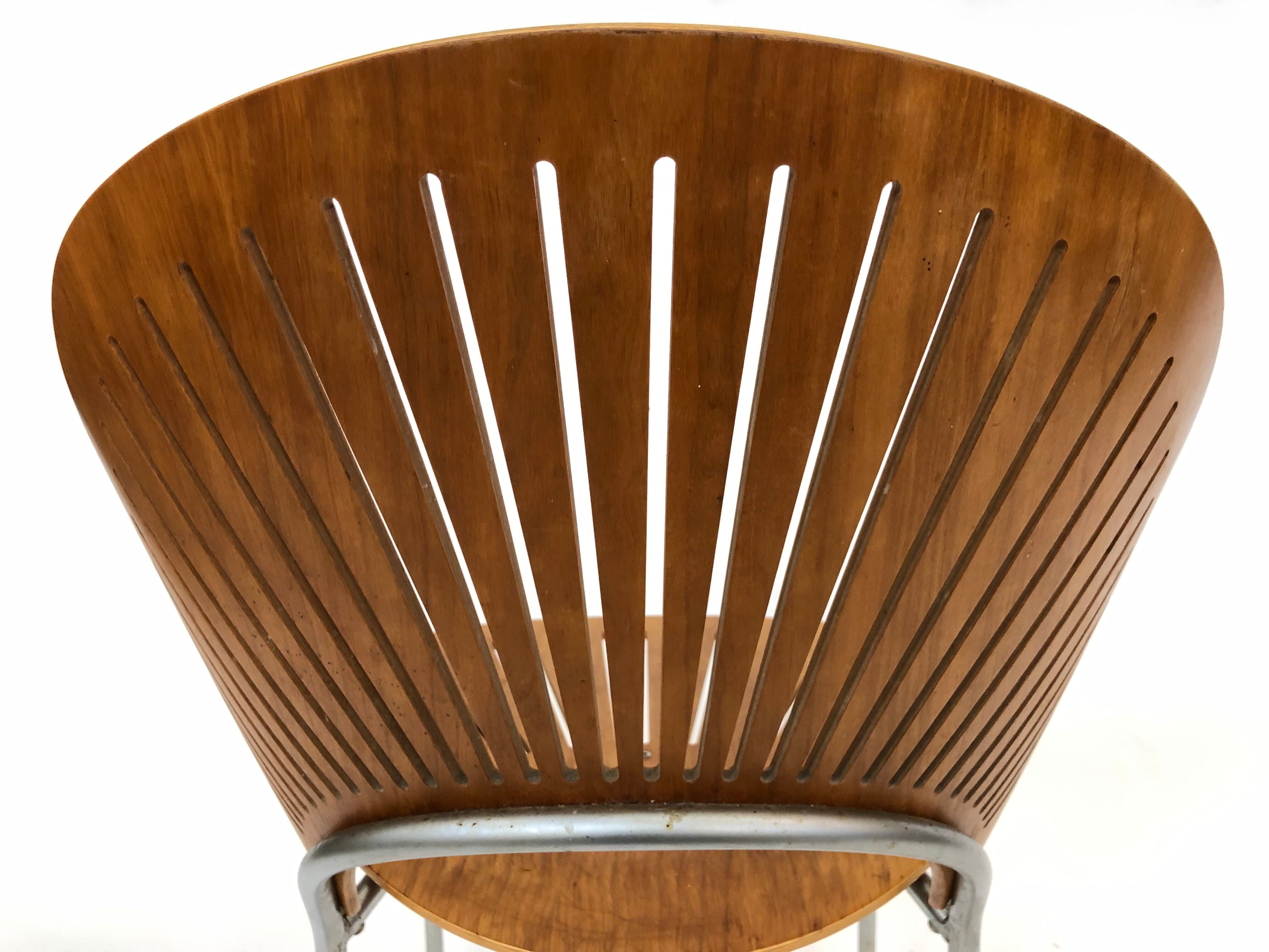 Suite de quatre chaises danoise "Trinidad" par Nanna Ditzel pour Fredericia Stolefabrik en teck