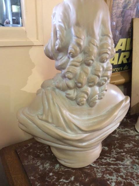 Plaster bust