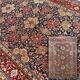 Persian rug, isfahan in wool and silk