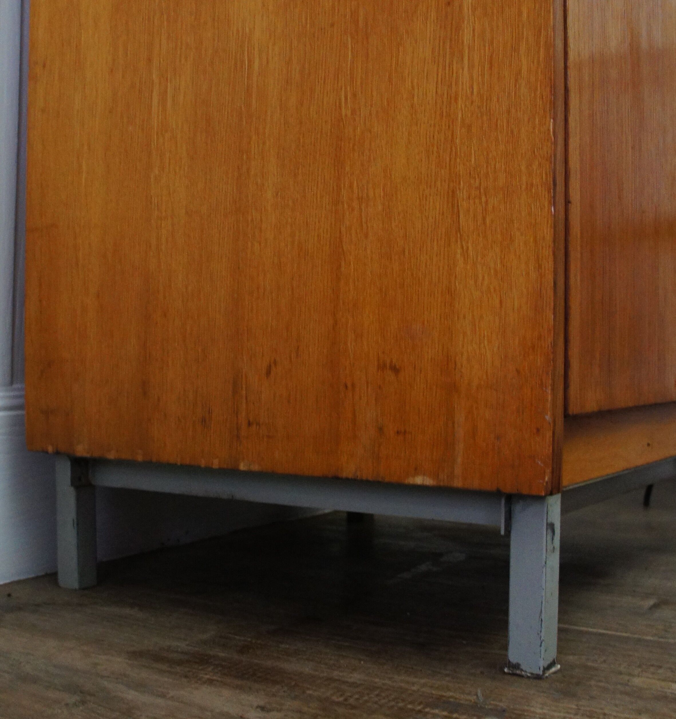 Vintage oak wardrobe 1960