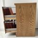 Wooden filing cabinet with 2 drawers - vintage trade furniture 1950