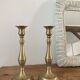 Pair of vintage brass candlesticks