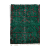 Modern Moroccan carpet green
