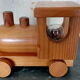 Child nightlight locomotive wood