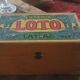 Wooden lotto game from the 1930s