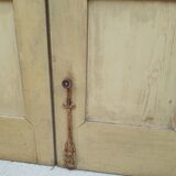 Set of 4 molded old communication door