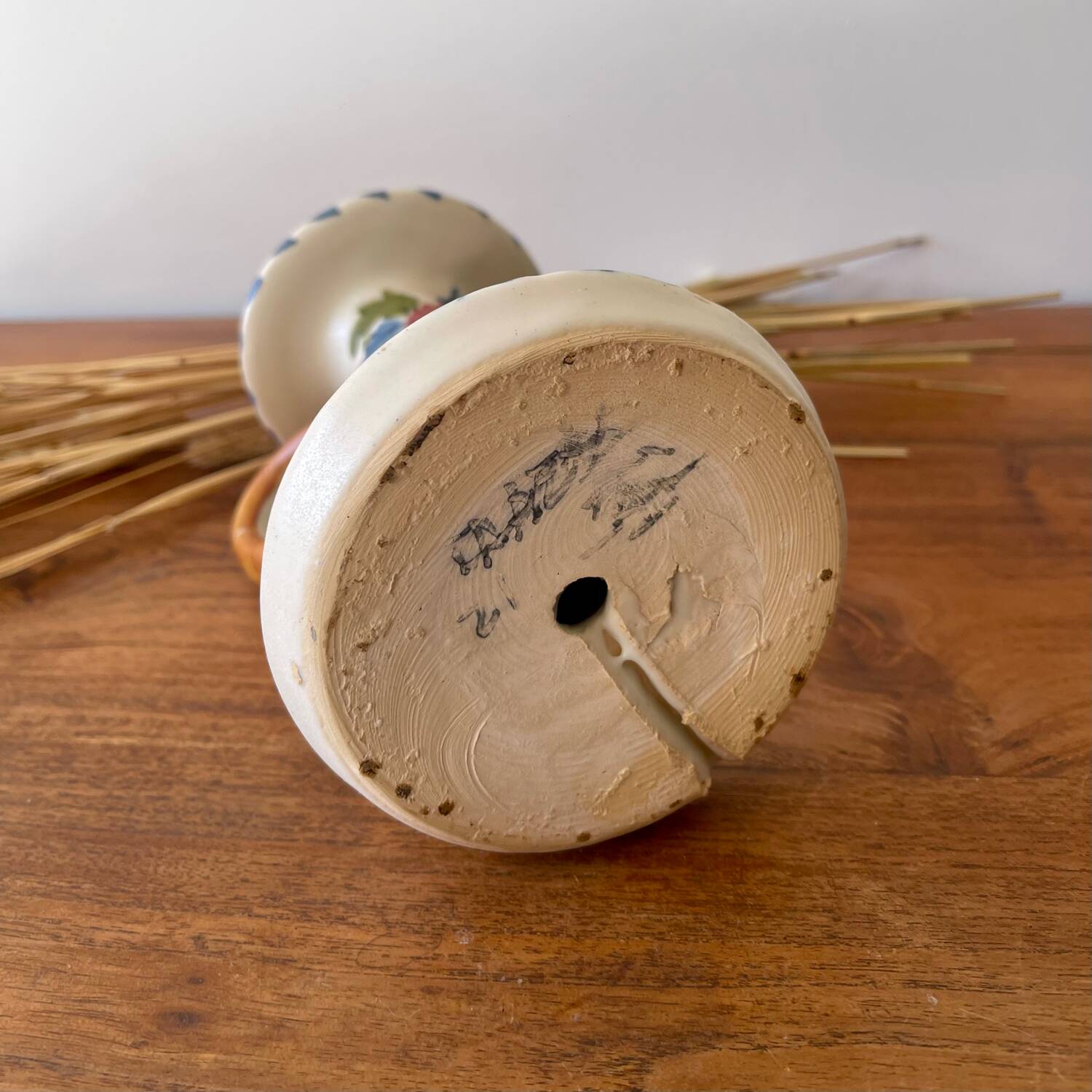 Talavera ceramic candle holder