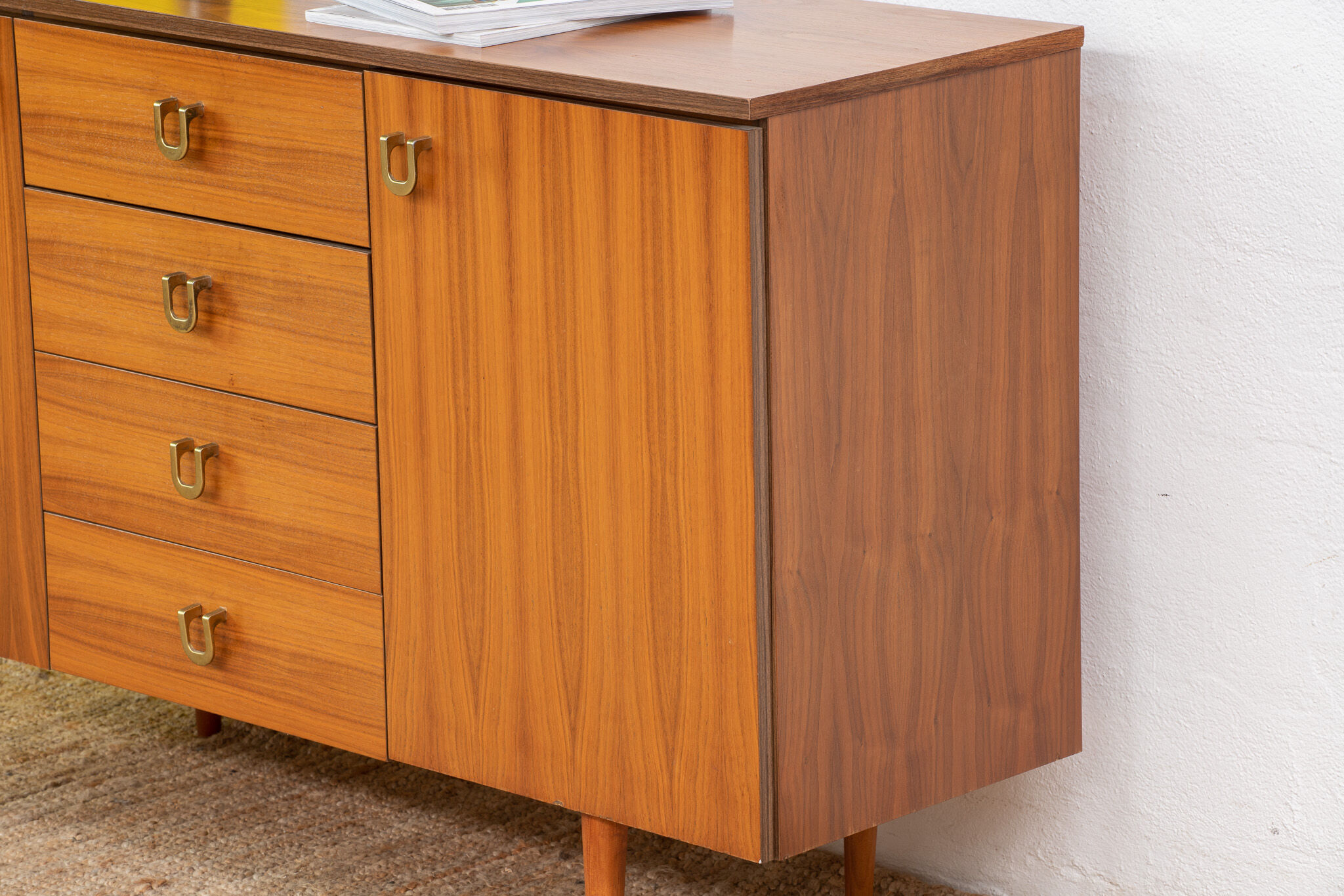Vintage Scandinavian Sideboard – 130 cm