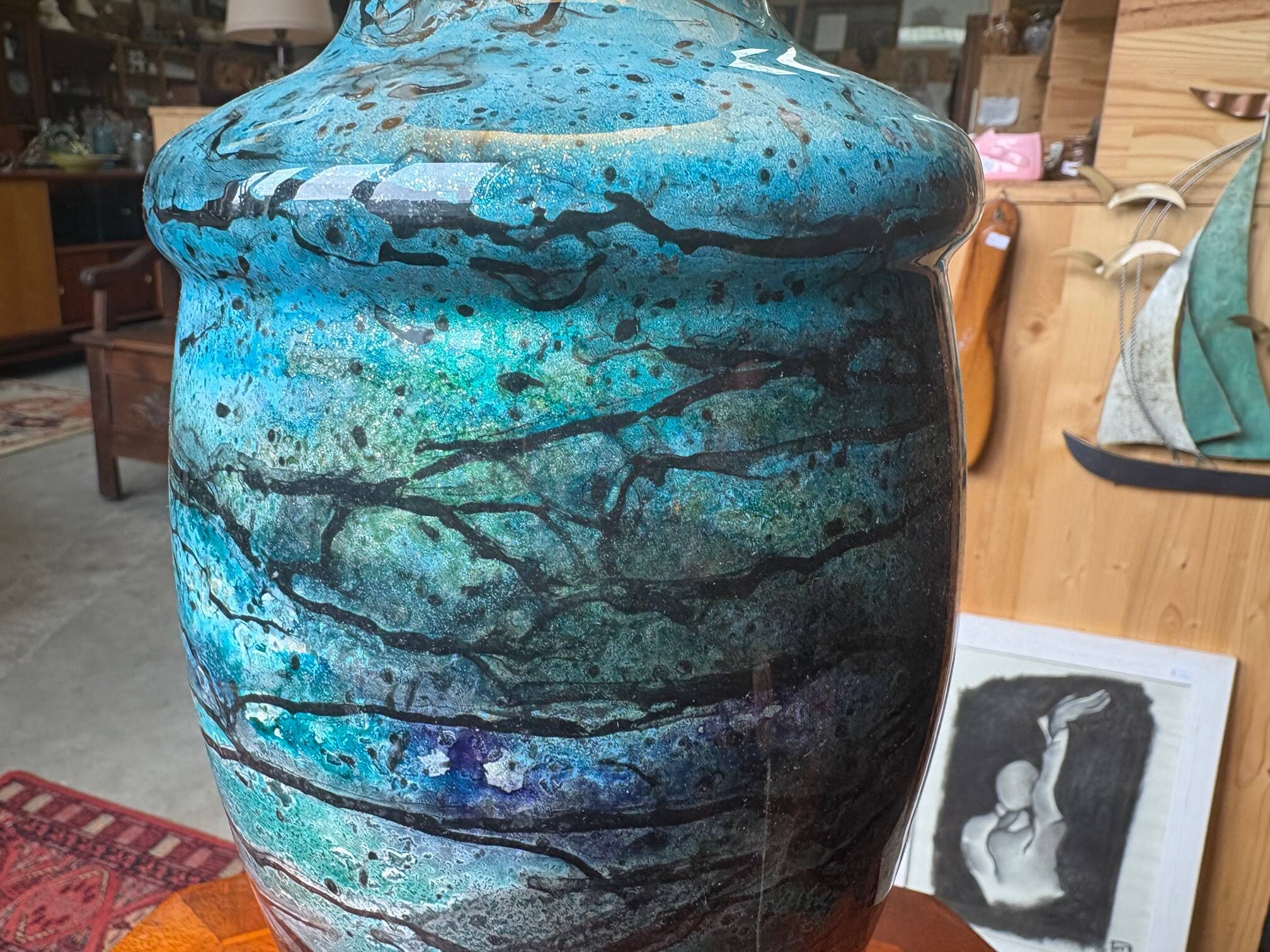 Art lamp signed J-N Bouillet – Bijouska – Baroco - 1/1000