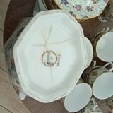 Coffee service in porcelain Lourioux Foecy
