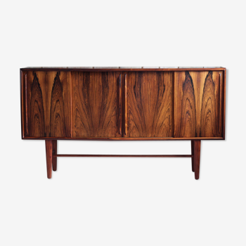 Danish highboard in brasilian rosewood by H. P. Hansen, 1960