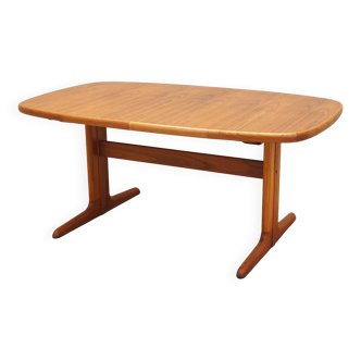 Teak table, Danish design, 1970s, manufacturer: Skovby