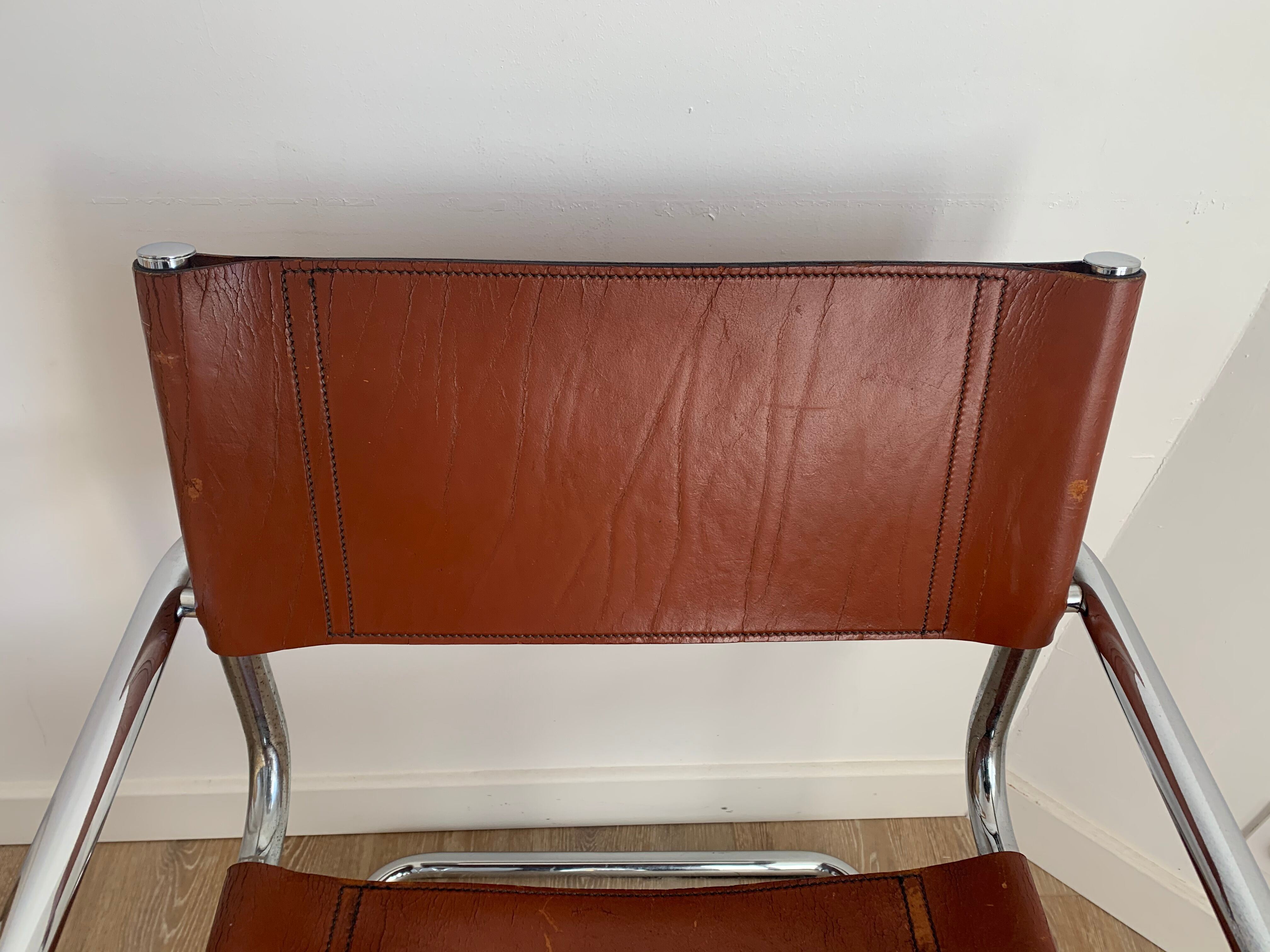 Fauteuil cuir