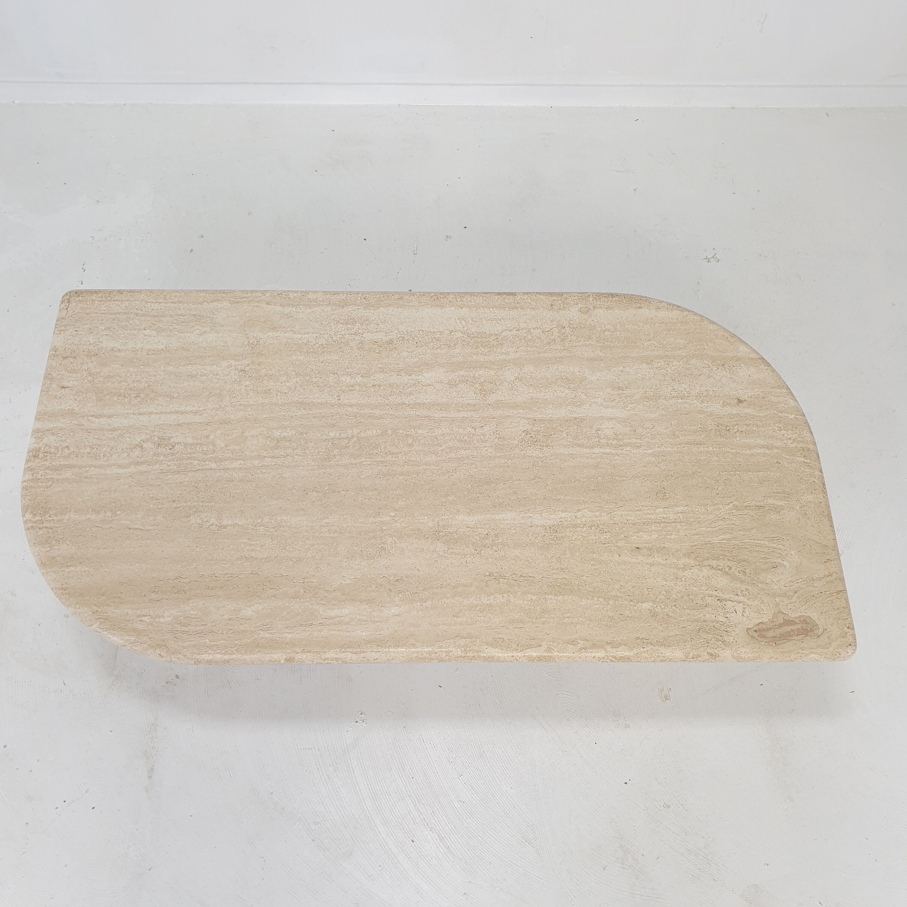 Italian Travertine Coffee Table, 1980's