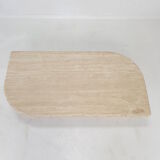 Italian Travertine Coffee Table, 1980's