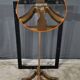 Table basse en laiton et travertin, époque Art Déco, 1930