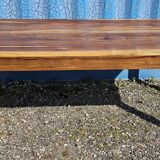 Rectangular teak dining table