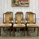 Set of 6 G-Plan teak chairs from the 1970s.