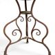 1900 wrought iron guéridon from Arras, St Sauveur