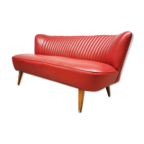 Vintage sixties cocktail lounge sofa ‘red lips'