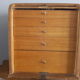 Small watchmaker's furniture with curtain. 50s