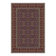 Patterned oriental home rug