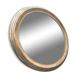 Round golden mirror, 46 cm