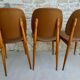 4 chaises Baumann, années 60