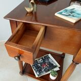 Vintage mahogany side table 50s