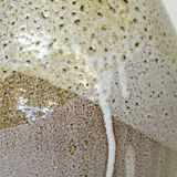 Large ceramic lamp, French work, 60s