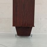 Rosewood and chrome sideboard, 60's