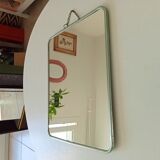 Vintage barber mirror from the 1950s