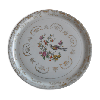 Plat en porcelaine