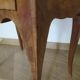 Pair of 2 Louis XV bedside tables - marquetry - 2 drawers - pink marble