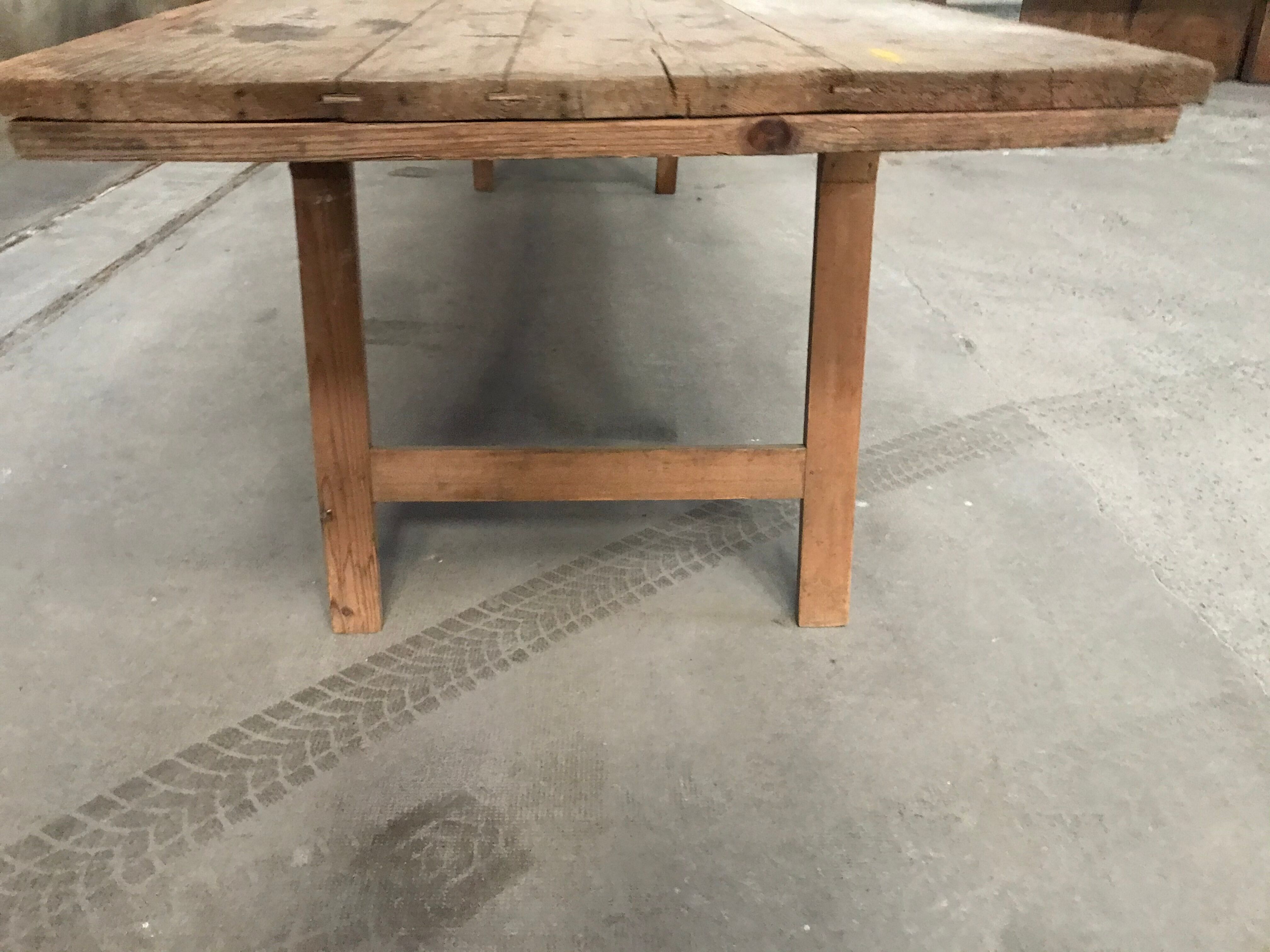 So-called "beater" farm table