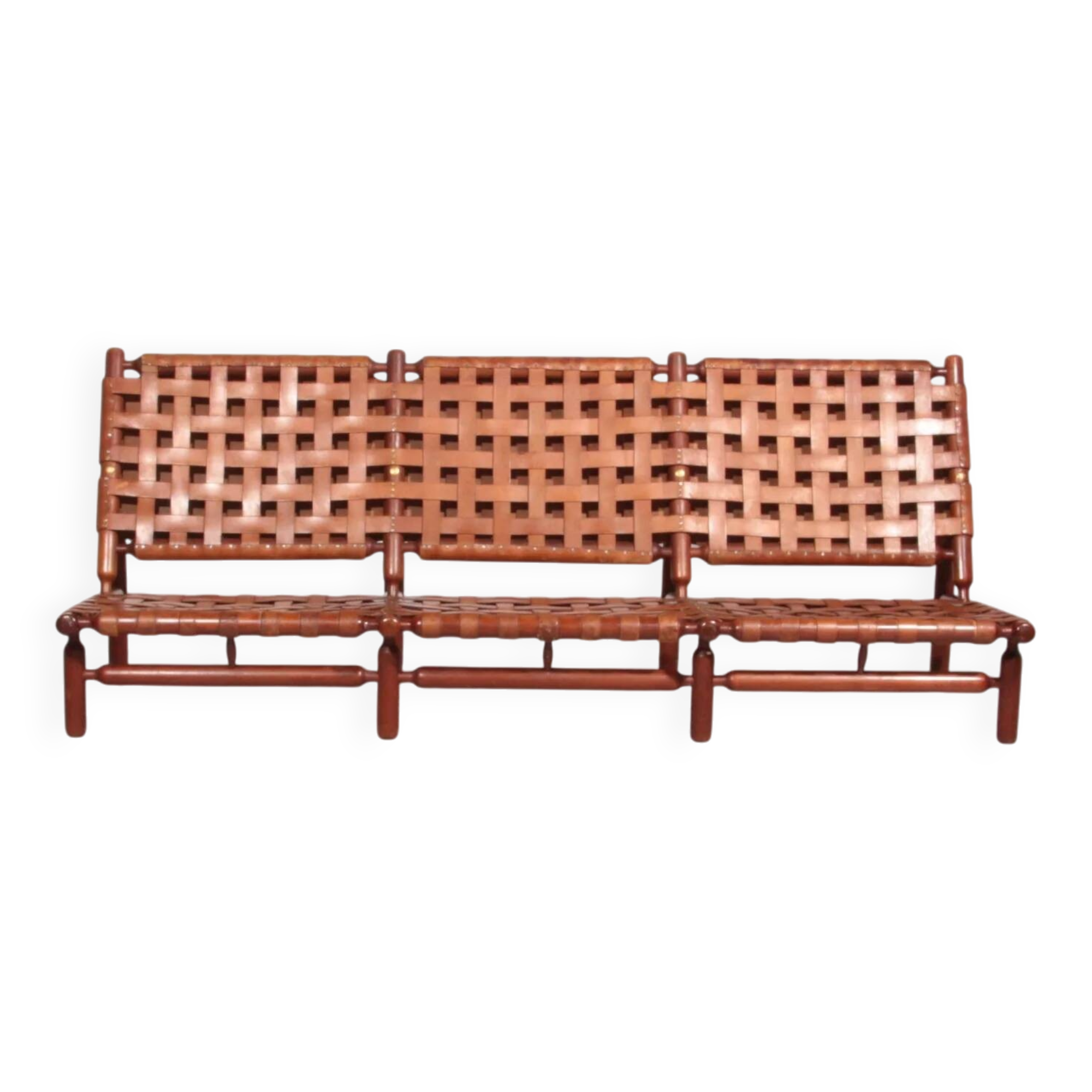 Three-seater sofa by Ilmari Tapiovaara for Paolo Arnaboldi, Italy 1957