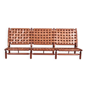 Three-seater sofa by Ilmari Tapiovaara for Paolo Arnaboldi, Italy 1957