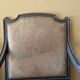 Pair of Louis XVI style armchairs with gendarme hat backs - Wood