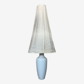 60s 70s floor lamp porcelain KPM brass space age