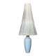 60s 70s floor lamp porcelain KPM brass space age